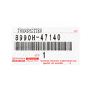 New Toyota Prius 2024 Genuine / OEM Smart Remote Key 3+1 Buttons 315MHz OEM Part Number: 8990H-47140, 8990H47140 | Emirates Keys -| thumbnail