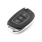 New Hyundai Venue 2021 Genuine / OEM Flip Remote Key 3 Buttons 433MHz OEM Part Number: 95430-K3001, 95430K3001 - FCC ID: SVI-AERGE03 | Emirates Keys -| thumbnail