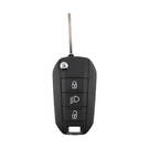 New Aftermarket Peugeot Flip Remote Key Shell 3 Buttons Light VA2 Blade for Xhorse XEPG00EN PCB High Quality Best Price | Emirates Keys -| thumbnail