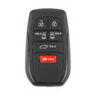 Toyota Sienna 2021 Smart Remote Key 5+1 Buttons 312.11/314.35MHz 8990H-08010 / 8990H-08011