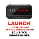 Lanzamiento de programador de ECU y TCU con actualización por 1 año y suscripción anual