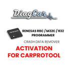 برنامج DiagCar Renesas R8C / M32C / R32 لإزالة بيانات الأعطال