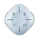 Jetour Original Smart Remote Key 4 Botões 433MHz cor Azul
