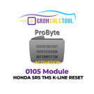 إعادة تعيين وحدة GromCalcTool 0105 SRS TMS K-LINE من هوندا