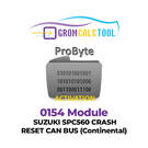 أداة GromCalcTool 0154 وحدة إعادة ضبط CAN BUS لسيارة SUZUKI SPC560 (Continental)