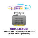 GromCalcTool 0184 Módulo EXEED SRS TXL INFINEON XC23xx RESTABLECIMIENTO DE FALLOS (Veoneer)