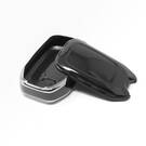 New Aftermarket Nano High Quality Cover For GMC Remote Key 5 Button Black Color Silver Frame GMC-A11Y5A | Emirates Keys -| thumbnail