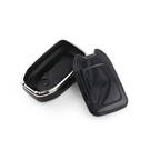 New Aftermarket Nano High Quality Cover For GMC Remote Key 5 Button Black Color Silver Frame GMC-A11Y5B | Emirates Keys -| thumbnail