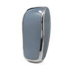 Nano Cover For Mercedes Remote Key 4 Button Gray Silver Frame Benz-B11Y4 | MK3 -| thumbnail