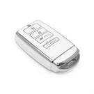 Nueva funda nano de alta calidad para mando a distancia Honda de 4 botones, color blanco, marco plateado HD-E11Y4B | Emirates Keys -| thumbnail