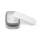 New Aftermarket Nano High Quality Cover For Honda Remote Key 4 Button White Color Silver Frame HD-E11Y4B | Emirates Keys -| thumbnail