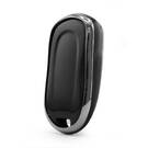 Nanocubierta para mando a distancia de Buick de 4 botones, color negro, marco plateado BK-A11Y4B | MK3 -| thumbnail
