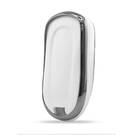 Nanocubierta para mando a distancia de Buick de 4 botones, color blanco, marco plateado BK-A11Y4B | MK3 -| thumbnail