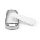 New Aftermarket Nano High Quality Cover For Volkswagen Remote Key 3 Button White Color Silver Frame VW-C11Y | Emirates Keys -| thumbnail