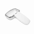 New Aftermarket Nano High Quality Cover For Jeep Remote Key 5 Button White Color Silver Frame Jeep-D11Y5 | Emirates Keys -| thumbnail