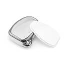 New Aftermarket Nano High Quality Cover For Chrysler Remote Key 6 Button White Color Silver Frame CRSL-A11Y6 | Emirates Keys -| thumbnail