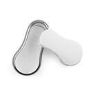 New Aftermarket Nano High Quality Cover For Chrysler Remote Key 6 Button White Color Silver Frame CRSL-C11Y | Emirates Keys -| thumbnail