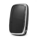 Coque Nano pour télécommande Land Rover 5 boutons, noire, cadre argenté, LR-A11Y | MK3 -| thumbnail