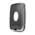 Coque Nano pour télécommande Land Rover 5 boutons, noire, cadre argenté, LR-B11Y | MK3 -| thumbnail