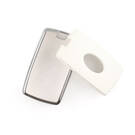 New Aftermarket Nano High Quality Cover For Land Rover Remote Key 5 Button White Color Silver Frame LR-B11Y | Emirates Keys -| thumbnail