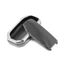 New Aftermarket Nano High Quality Cover For KIA Remote Key 5 Button Black Color Silver Frame KIA-C11Y5 | Emirates Keys -| thumbnail