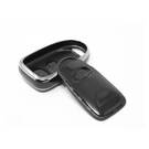 Nueva funda nano de alta calidad para mando a distancia KIA de 3 botones, color negro, marco plateado, KIA-P11Y3 | Emirates Keys -| thumbnail