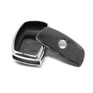 New Aftermarket Nano High Quality Cover For Hyundai Remote Key 3 Button Black Color Silver Frame HY-A11Y3A | Emirates Keys -| thumbnail