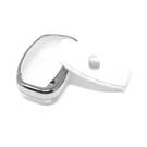 New Aftermarket Nano High Quality Cover For Hyundai Remote Key 4 Button White Color Silver Frame HY-A11Y4A | Emirates Keys -| thumbnail