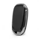 Cover Nano per chiave telecomando Infiniti a 3 pulsanti, colore nero, cornice argento IFNT-A11J | MK3 -| thumbnail
