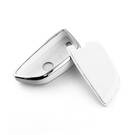 New Aftermarket Nano High Quality Cover For BMW Remote Key 3 Button White Color Silver Frame BMW-B11Y3 | Emirates Keys -| thumbnail
