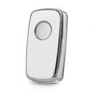 Nano Cover For VW Remote Key 3 Button White Color Silver Frame VW-A11Y3 | MK3 -| thumbnail