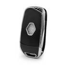 Nano Cover For Renault Remote Key 3 Button Black Color Silver Frame RN-B11Y | MK3 -| thumbnail
