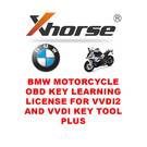 Licencia de aprendizaje de llave OBD para motocicleta Xhorse BMW para VVDI2 y VVDI Key Tool Plus