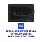 Texa Quick Service Truck Software license For AXONE NEMO LIGHT