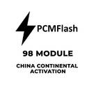 PCMflash - 98 وحدة تنشيط قارية صينية