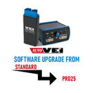 Atualização do software AutoVei de STANDARD para PRO25