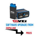 Atualização do software AutoVei de CHIPALLINO para PRO25