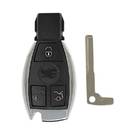 Mercedes BGA Chrome Remote Shell 3 Buttons | MK3 -| thumbnail