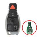 Mercedes BGA Chrome Remote Shell 3 + 1 أزرار