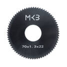 Düz Yiv Açma Makinesi Katı Karbür Tipi p-743 - φ70x1.3xφ22