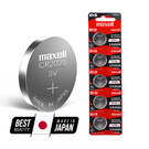 Maxell CR2025 Universal Battery Cell Card (5 PCs Pack)
