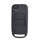 Mercedes Flip Remote Key Shell 3 Botões Lâmina HU39