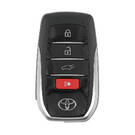 Clé télécommande intelligente d'origine pour Toyota Land Cruiser GR 2022-2024, 3+1 boutons, 433,58/434,42 MHz, 8990H-60401/8990H-60421