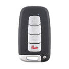 Carcasa de control remoto inteligente Hyundai 2012 con 3+1 botones y cuchilla láser