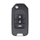 Clé télécommande Xhorse VVDI 2, 3 boutons, type Honda XKHO20EN
