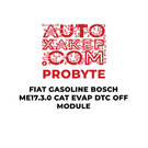 وحدة إيقاف تشغيل DTC EVAP من ProByte Fiat Gasoline Bosch ME17.3.0 CAT