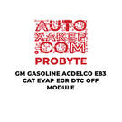 ProByte GM Benzinli ACDELCO E83 CAT EVAP EGR DTC KAPALI Modülü