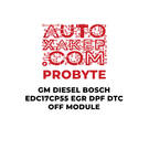 ProByte GM Dizel Bosch EDC17CP55 EGR DPF DTC KAPALI Modülü