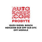Módulo de desactivación de DTC SCR y EGR para Isuzu Diesel Bosch MD1CE108