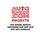 وحدة إيقاف تشغيل DTC SCR DPF DGR EGR من ProByte JAC Diesel Bosch MD1CS089